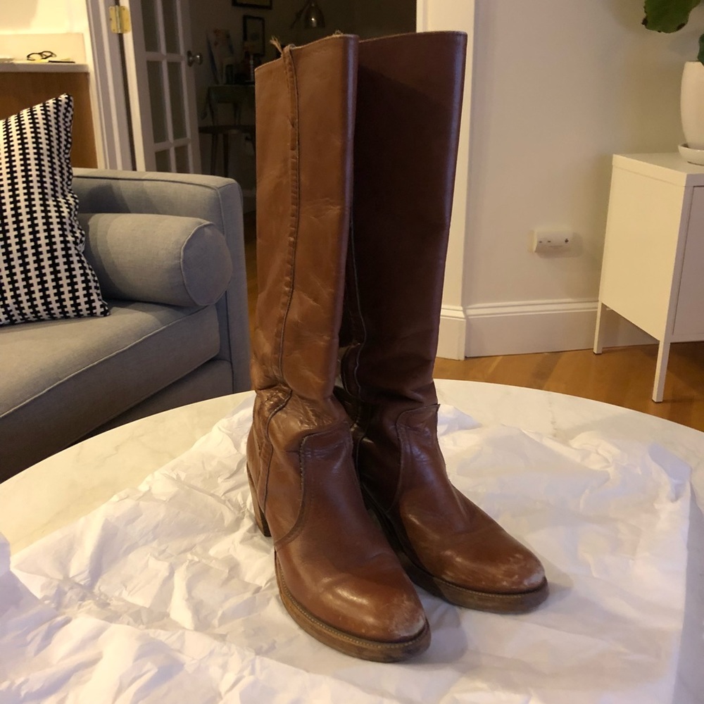 Gorgeous Vintage Frye Campus Boots!
